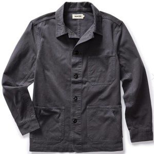 BRAND NEW Taylor Stitch Ojai Jacket - Organic Charcoal - Large - MSRP $188